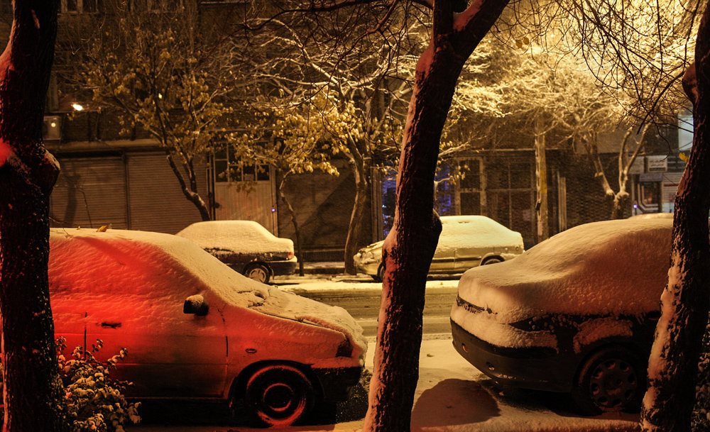 بارش برف و باران و ترافیک پر حجم در جاده های کشور