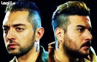 گريم جديد بهرام رادان و محسن كيايي/عكس