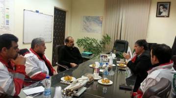 مسئولان امدادی در هلال‌احمر قزوین جلسه فوق‌العاده تشکیل دادند