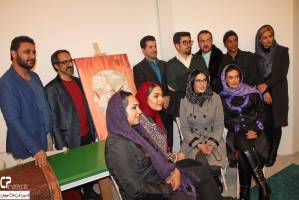 لیلا بلوکات و آزاده زارعی در رونمایی از پوستر تئاتر خانه عروس!