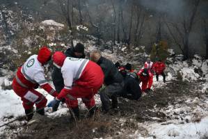 کشف یکی از اجساد حادثه سقوط مینی بوس در جاده هراز