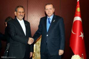جهانگیری با اردوغان دیدار کرد