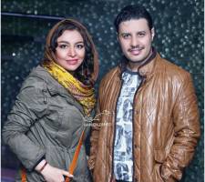 عکس جدید جواد عزتی و همسرش مه لقا باقری