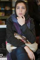 نیکی مظفری در مراسم اولین سالگرد انوشیروان ارجمند