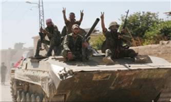 مسیرهای امداد تروریست‌ها در «شیخ مسکین» واقع در جنوب سوریه قطع شد