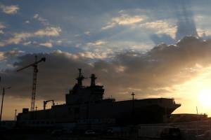 نظامیان مصری برای استفاده از ناوهای میسترال آموزش می بینند