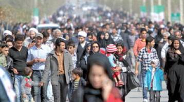   ظرف جمعیت تهران لبریز است