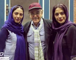 مونا فرجاد و رضا بابک در یک قاب تصویر