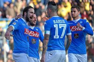 قهرمانی ناپولی در نیم فصل با پیروزی پرگل در خانه فروزینون