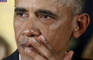 فاکس نیوز: اشک اوباما به خاطر پیاز بود!