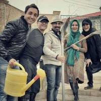 عکس دیدنی مریلا زارعی در کنار رامید جوان و رضا عطاران!