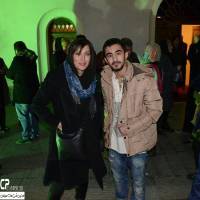 سلفی مهتاب کرامتی و طرفدارش در اکران فیلم کارنامه چهل ساله مهرجویی!
