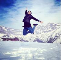 یک پرش فوق العاده از لیلا رجبی، ورزشکار زن ایرانی!