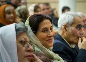 فاطمه معتمد آریا در شب بزرگداشت فخرالدینی!