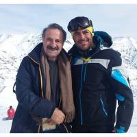 سلفی مهران رجبی و محمدرضا گلزار در قله دیزین!