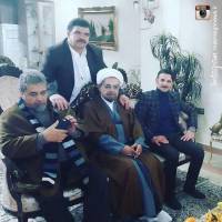 گریم جنجالی آقای بازیگر در نقش حسن روحانی! 
