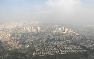 اثرات برج سازی در شمال و غرب تهران بر آلودگی هوا