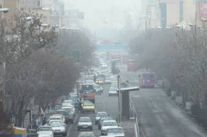 هوا ناسالم شد -آلاینده ها روی مرز