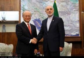 صالحی و آمانو دیدار کردند