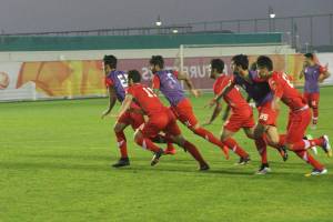 آخرین تمرین تیم فوتبال امید قبل از دیدار با ژاپن برگزار شد