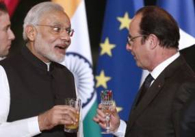 توافق هند با فرانسه برای خرید 36 جنگنده رافائل 