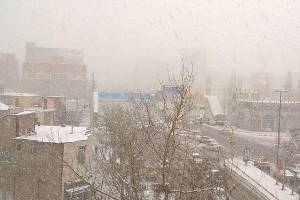 برف و سرما اردبیل را فرا گرفت