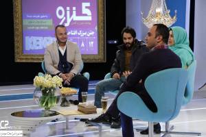 گلوریا هاردی و همسرش ساعد سهیلی در برنامه خوشا شیراز