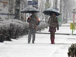 از یکشنبه عصر، برف و باران شروع می شود