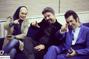 حسام نواب صفوی در افتتاحیه فست فود اپتیموس در اصفهان