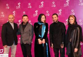 طناز طباطبایی در مراسم افتتاحیه سی‌ و‌ چهارمین جشنواره فیلم فجر!