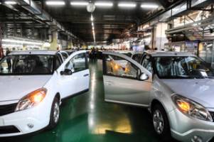 جدیدترین وضعیت تولید خودروی سواری در کشور