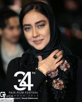 تصاویر بهاره کیان افشار در مراسم افتتاحیه سی‌ و‌ چهارمین جشنواره فیلم فجر!