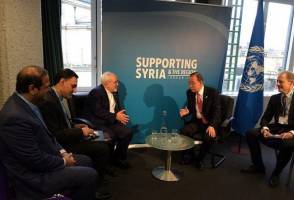  دیدار ظریف با دبیرکل سازمان ملل متحد