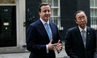 کامرون: روسیه باید از آتش‌بس در سوریه حمایت کند