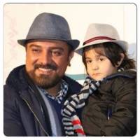 برزو ارجمند و پسرش با تیپ دیدنی + عکس