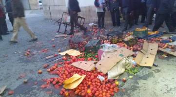 درگیری تازه ماموران شهرداری با دستفروشان