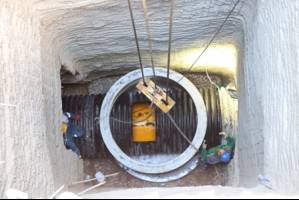  منهول های پیش ساخته بتن پلیمر در طرح فاضلاب تهران اجرا شد