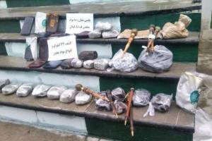 کشف یک تن و ۹۰۰ کیلو تریاک در ارتفاعات «نایگون»