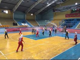 رقابت های هندبال دسته دو بانوان کشور در قزوین به پایان رسید
