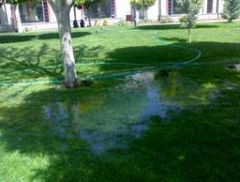   تابلو ایست آبیاری فضای سبز با آب شرب