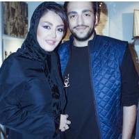 سلفی نوروزی شقایق فراهانی و پسرش