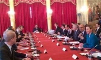 دیدار سران بلند پایه اروپا در کاخ الیزه