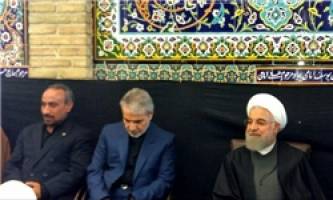 سالگرد درگذشت مادر رئیس‌جمهور در سرخه آغاز شد+ تصاویر