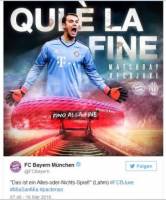 اعتراض هواداران یووه به توئیت باشگاه بایرن