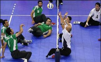 پیروزی قاطع والیبال نشسته ایران برابر مصر در جام بین قاره‌ای