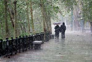 موج جدید بارش باران در کردستان
