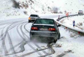 برف در محورهای هراز و چالوس