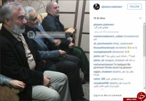حاج قاسم سلیمانی همراه پرویز پرستویی فیلم حاتمی‌کیا را دید + تصویر
