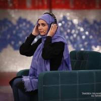 لیندا کیانی در نمایی از برنامه خندوانه! + عکس