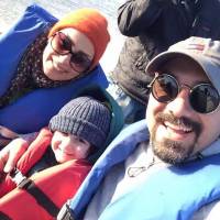 سلفی جالب بهار ارجمند و برزو ارجمند در لواسان! + عکس